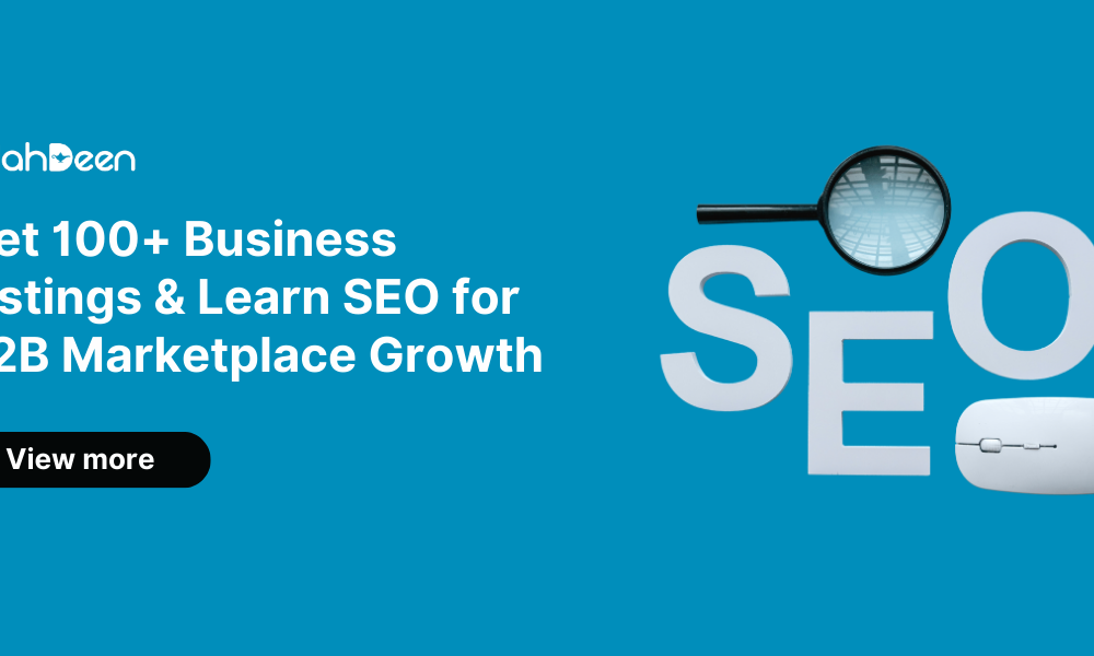 Business listing site SEO tools and business growth concept.