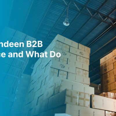 Stacked boxes in a warehouse, symbolizing inventory management