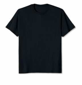 t shirts for men-black t-shirt