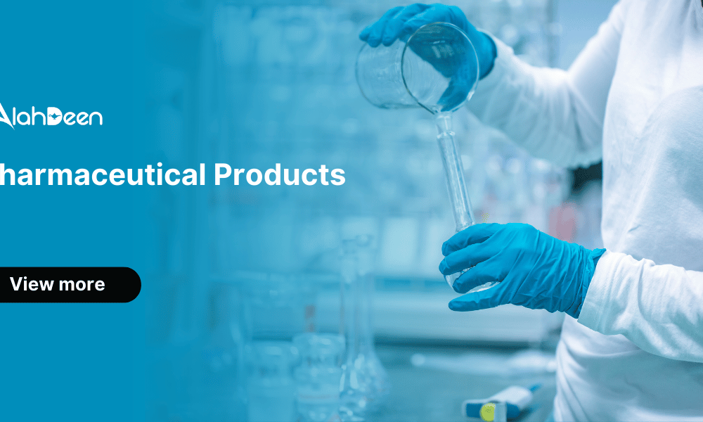 Pharmaceutical products laboratory setup