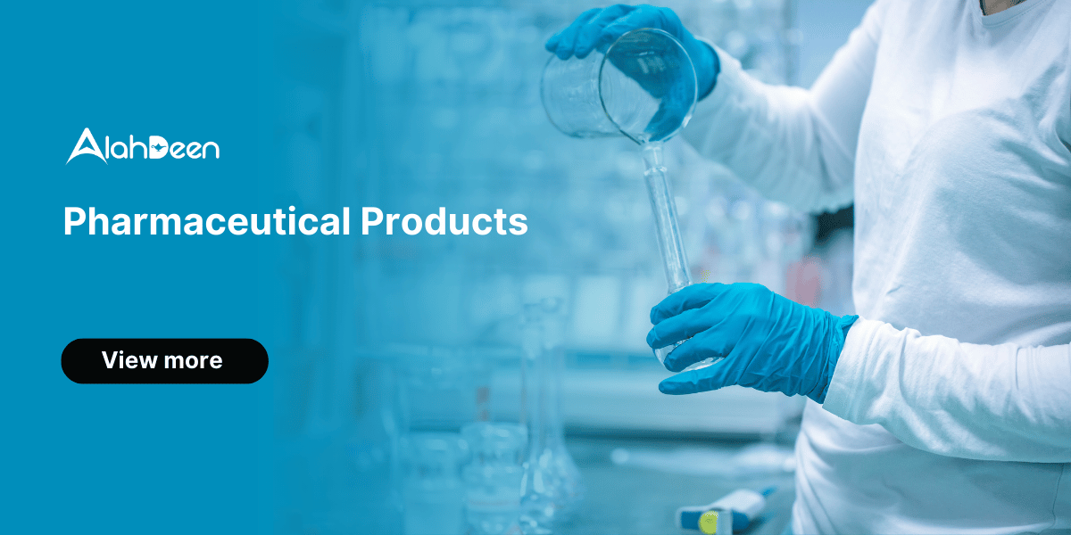 Pharmaceutical products laboratory setup