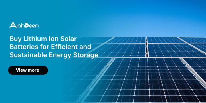 Lithium Ion Solar Battery for Energy Storage