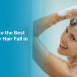 Woman washing hair with Best Shampoo for Hair Fall in Pakistan