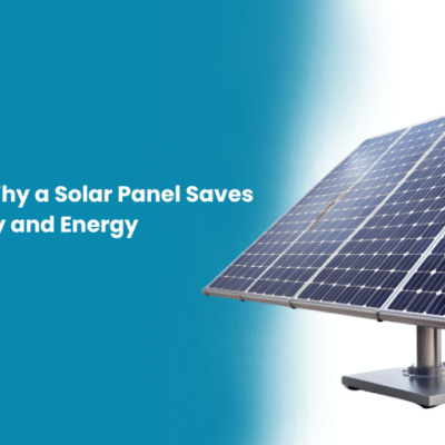 Solar panel system with benefits of saving money and energy.