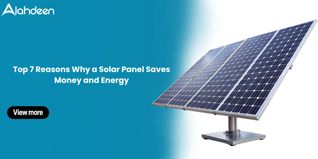 Solar panel system with benefits of saving money and energy.