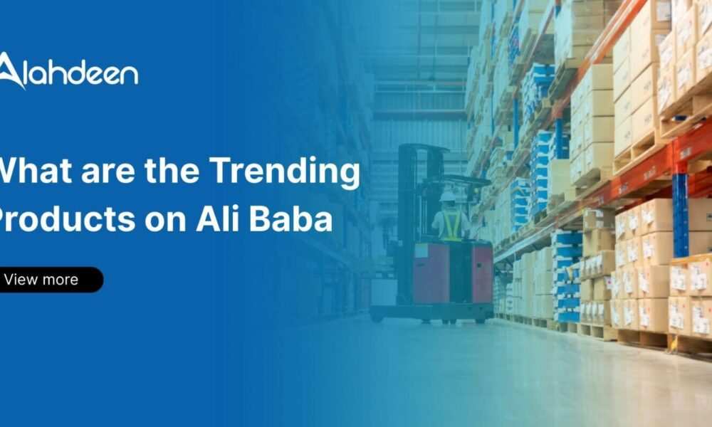 Trending products on Alibaba.