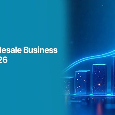 Digital glowing bar chart with an upward arrow representing business growth and success in 2026.