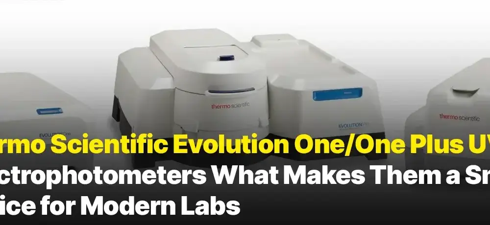 One/One Plus UV-Vis Spectrophotometers