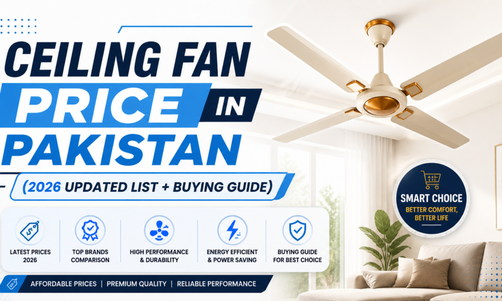 Ceiling Fan Price in Pakistan