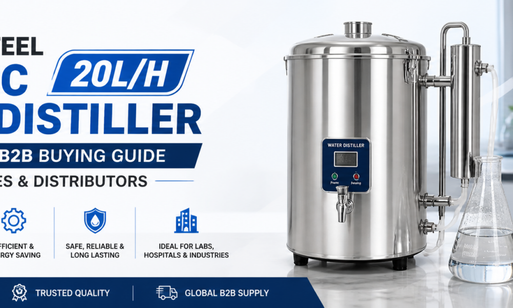 Stainless Steel Electric Water Distiller