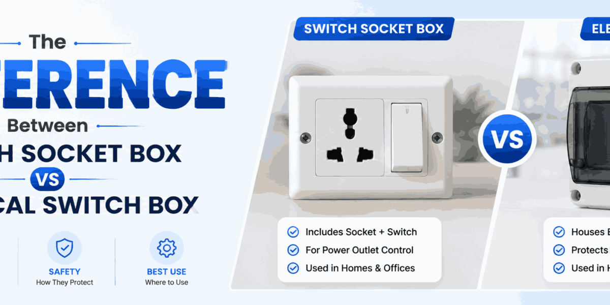Difference Between Switch Socket Box