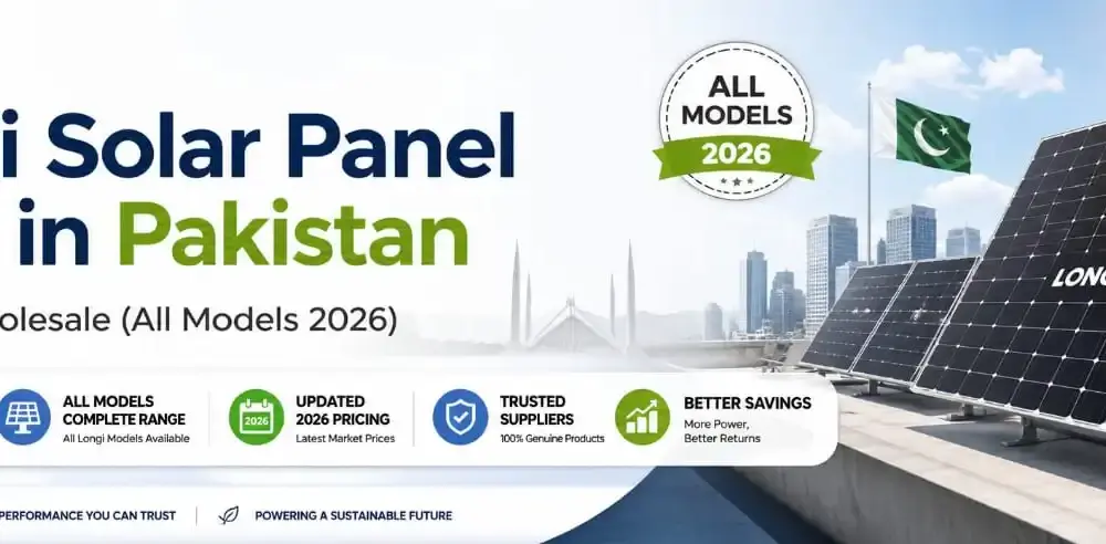 Longi Solar Panel Price in Pakistan
