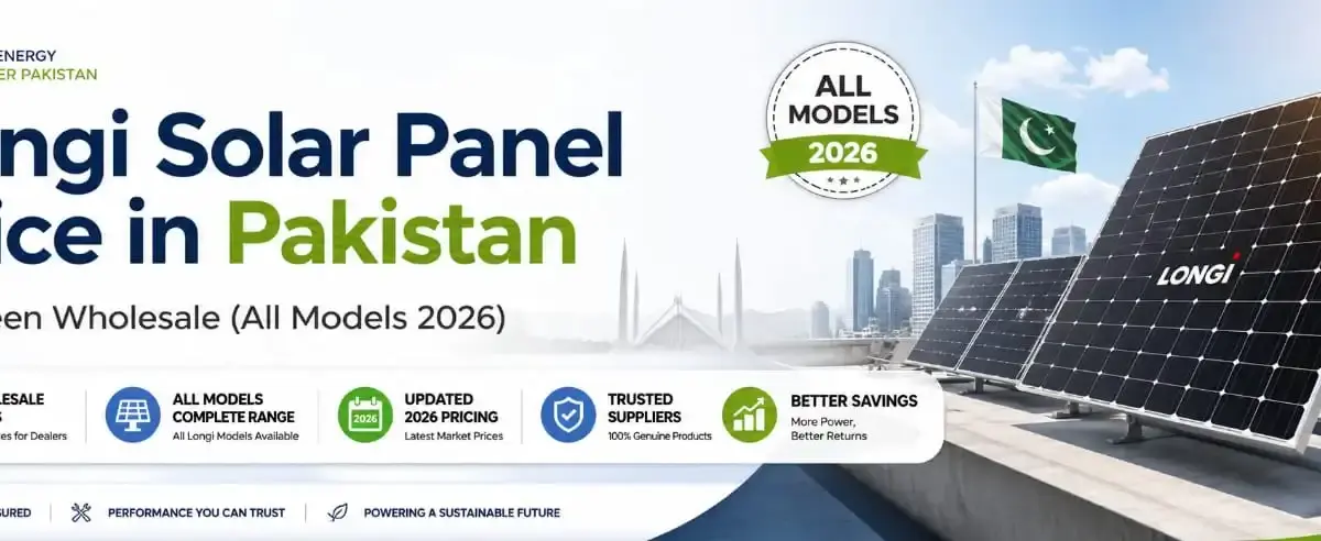 Longi Solar Panel Price in Pakistan