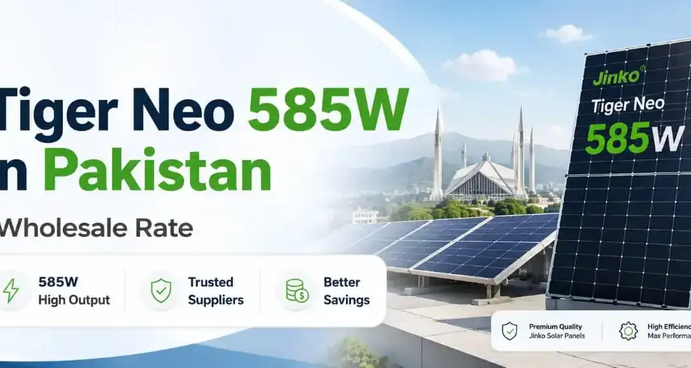 Jinko Tiger Neo 585W Price in Pakistan