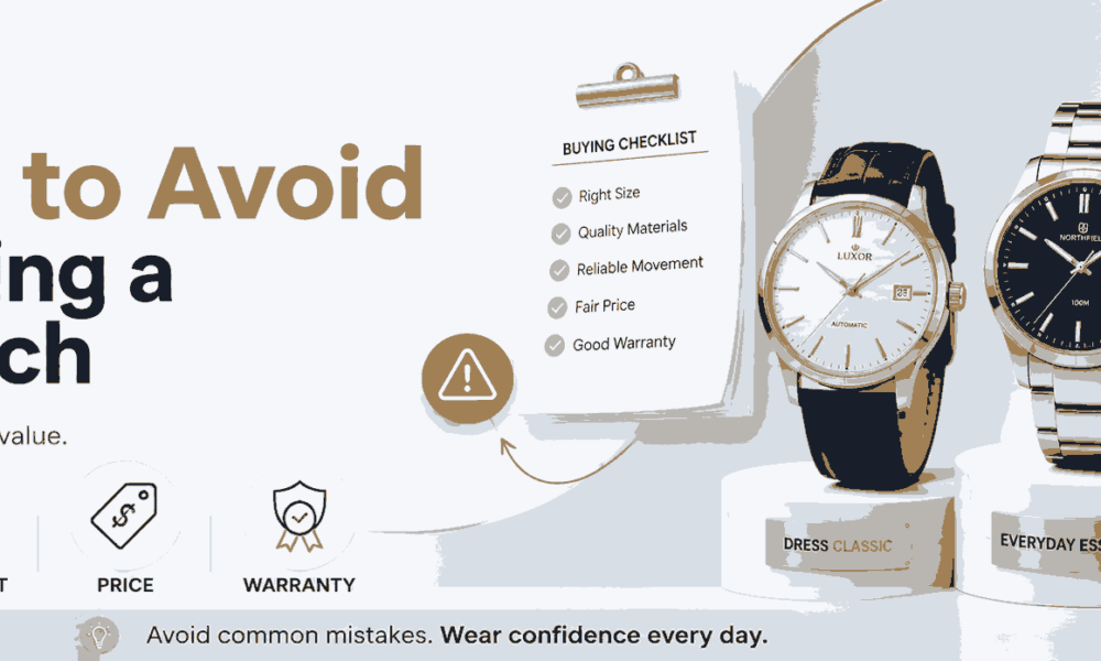 Common Mistakes to Avoid When Buying a Watch