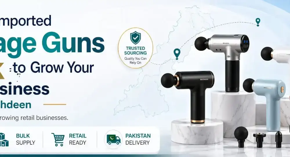 Imported massage gun